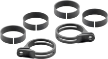 Front Turn Signal Fork Mount Kit Black