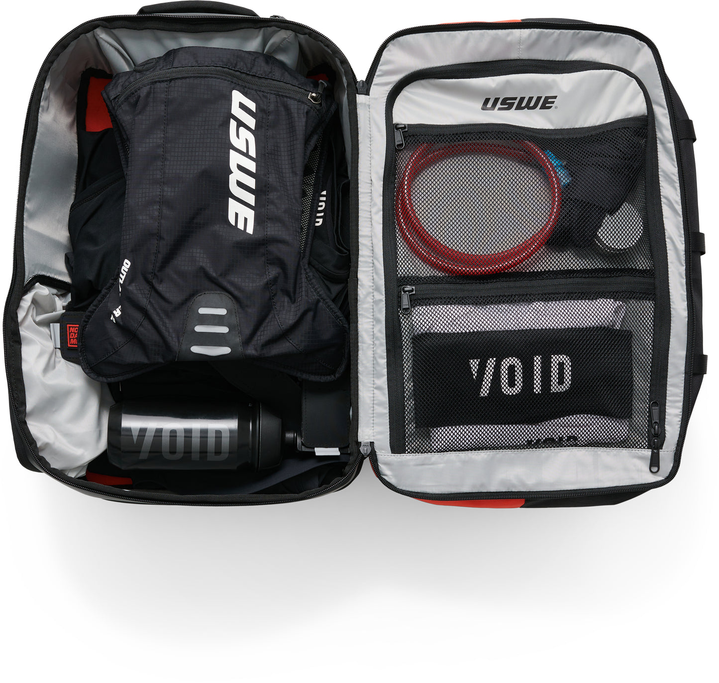 Buddy 40l Gear Pack Black/Uswe Red Ndm 3.0