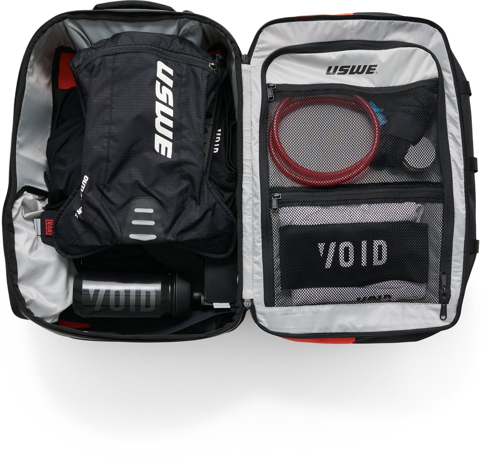 Buddy 40l Gear Pack Black/Uswe Red Ndm 3.0