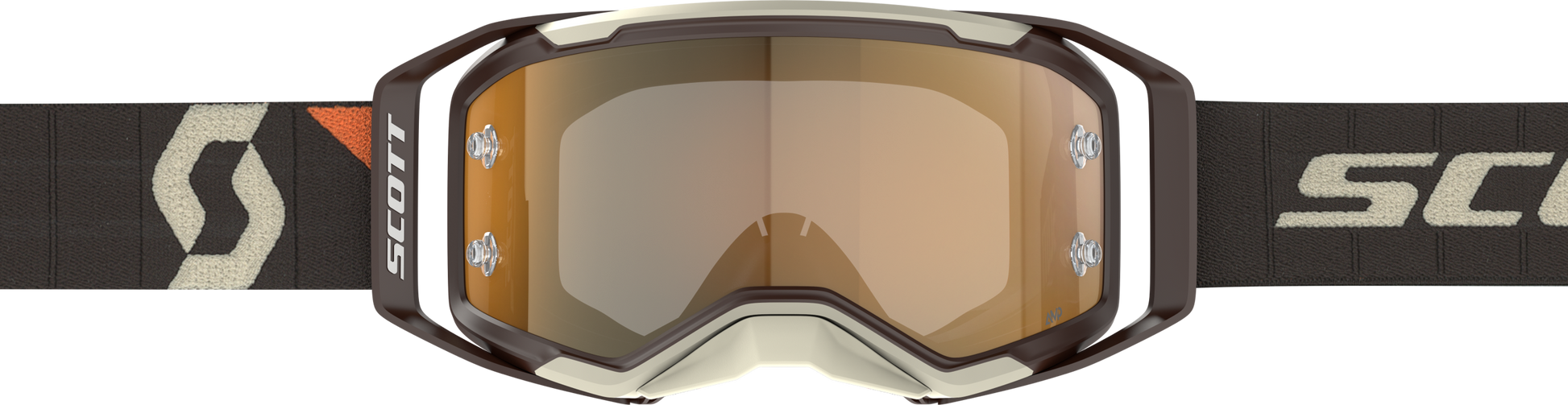 Prospect 2.0 Amp Goggle Dp Brn/Bge Amp Gld Chrm Work