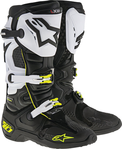 Tech 10 Boots Black/White Sz 10