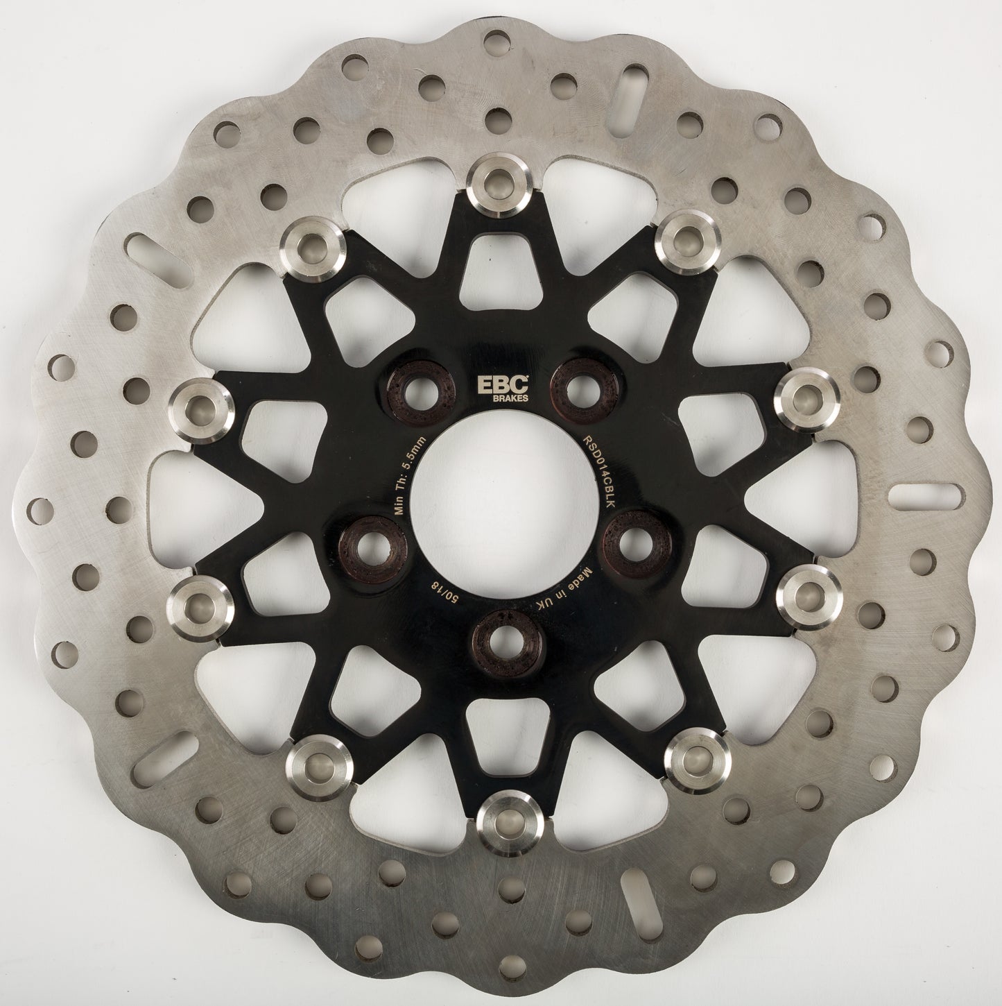 V Twin Street Rotor Rsd014cblk Floating Rear