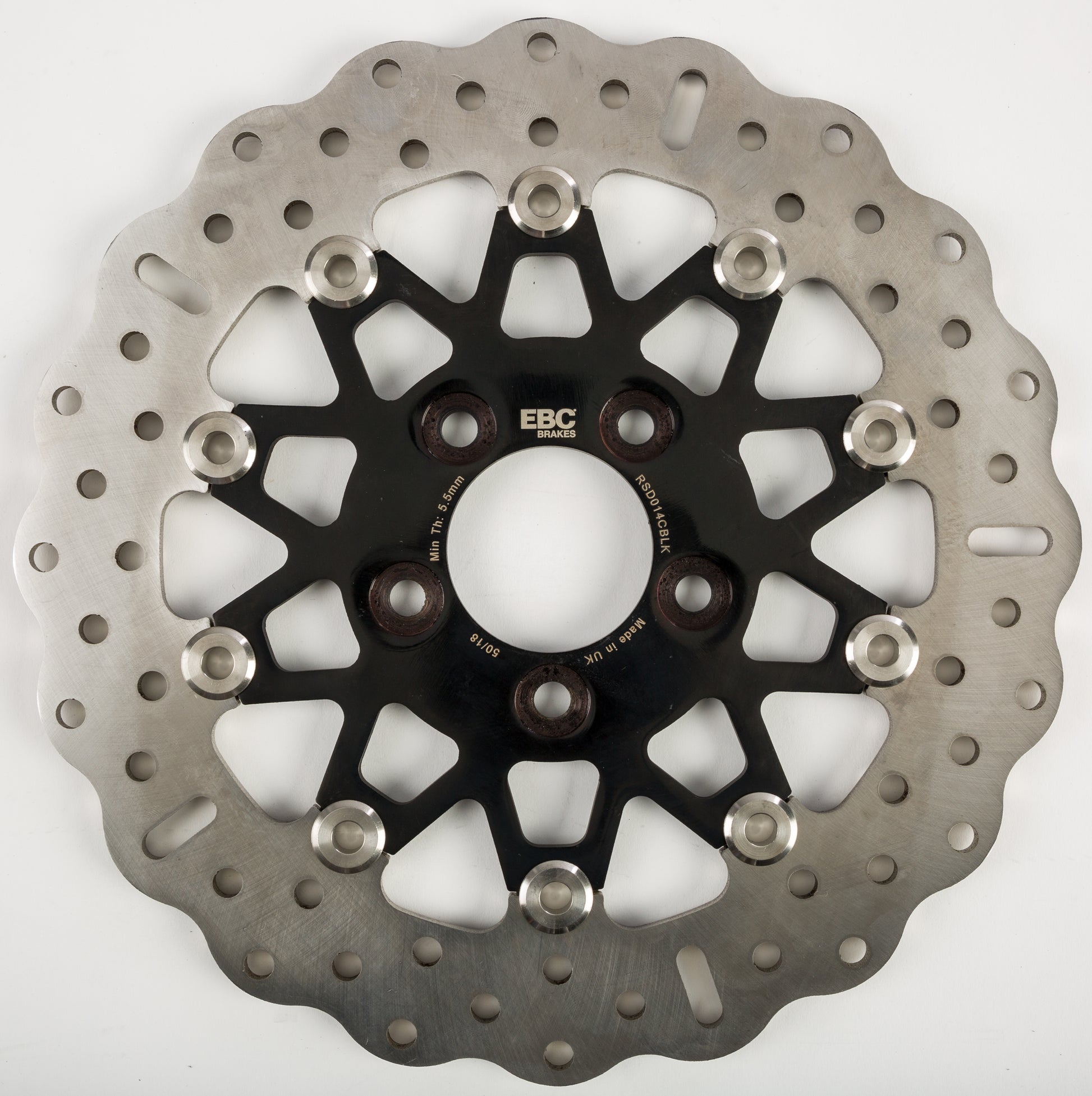 V Twin Street Rotor Rsd014cblk Floating Rear