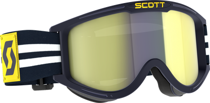 89x Era Goggle Blue/White Yellow Chrome