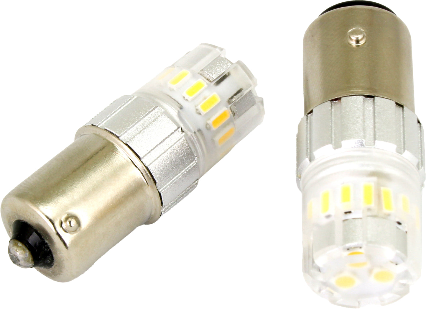 Led Bulb 1156 Amber Pair 6w/Bulb Smd Omni Directional