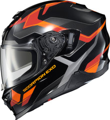 Exo T520 Full Face Helmet Zuse Orange Sm