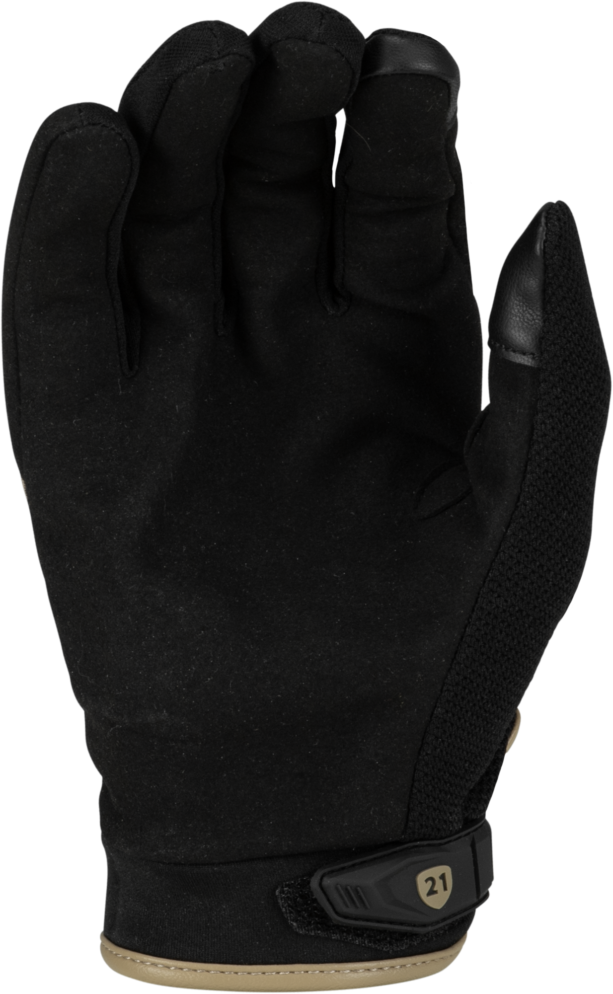 Fury Gloves Black/Sand Md