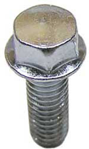 8mm Hex Head Flange Bolts 6x1.0x45mm 10/Pk