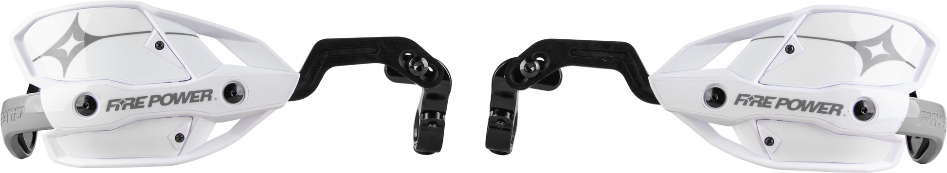 1 1/8" Closed Handguard White