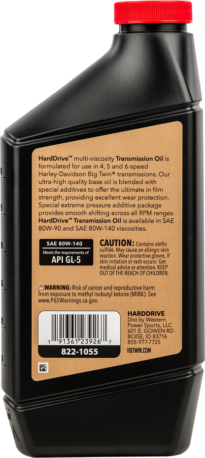 Syn Transmission Oil 80w140 1 Qt (12/Case  Sold Ea)