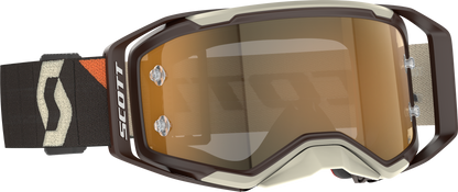 Prospect 2.0 Amp Goggle Dp Brn/Bge Amp Gld Chrm Work