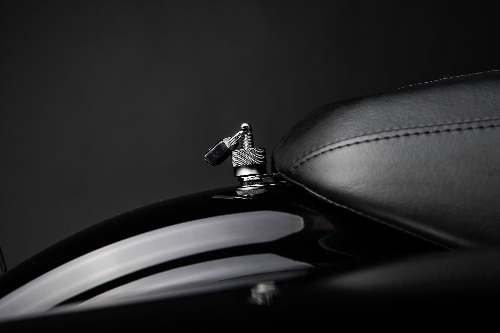 Seat Helmet Lock Black