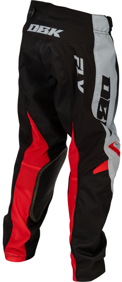 Youth Kinetic Dbk Pants Grey/Black/Red Sz 22