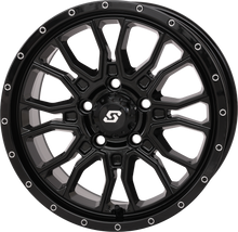 Fusion Wheel 15x7 5+2 5/4.5 Gloss Black