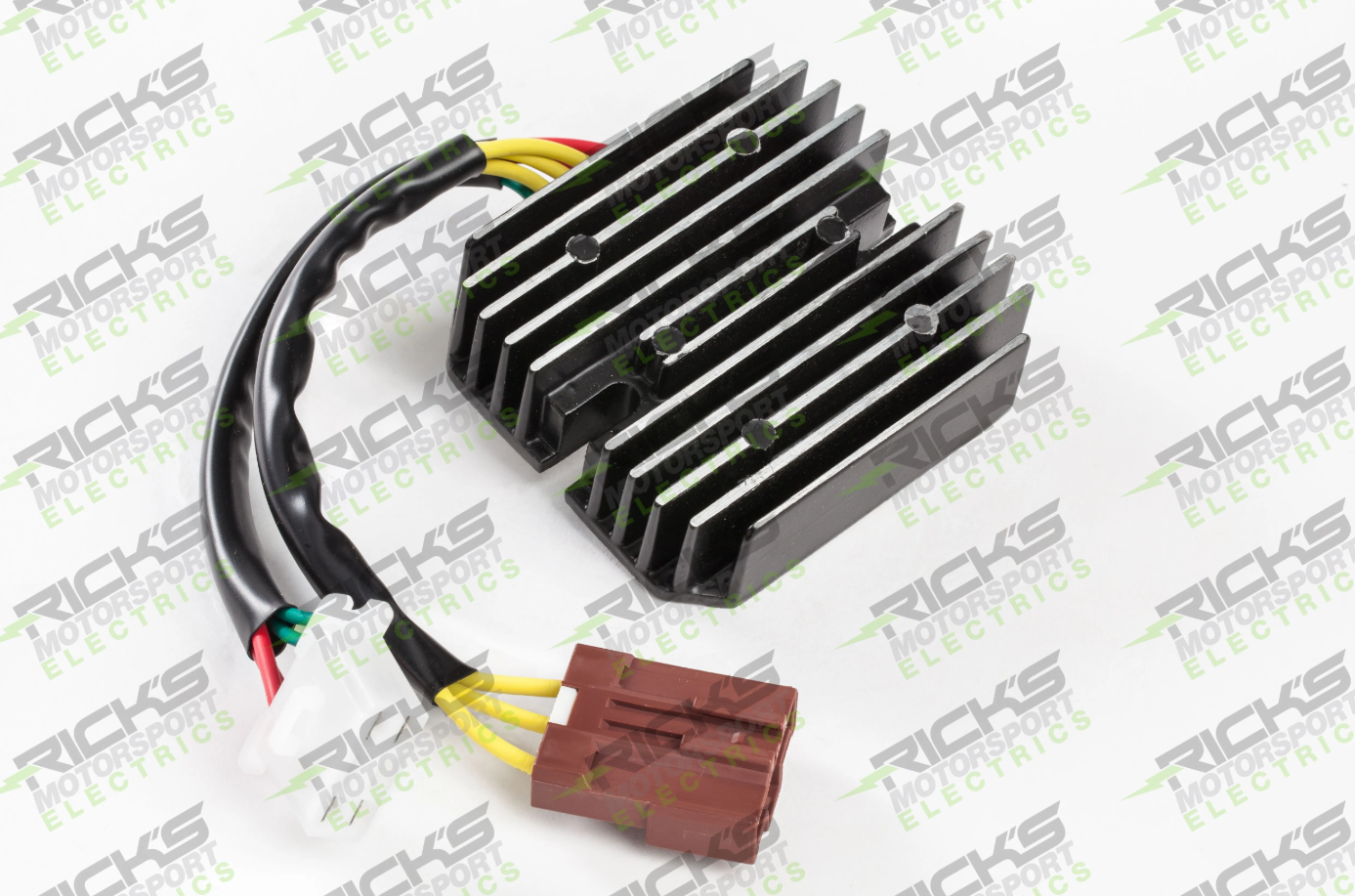 Rick's Motorsports Electrics Universal Style Hot Shot Series Rectifier-Regulator for Triumph Daytona 600/650 ' 01-07, Daytona 955i '95-12, Speed Four 600 '02-06, Speed Triple 1050 '97-19
