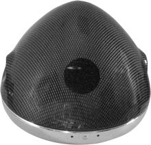 EMGO Lucas Style Headlight Shell - 7" - Faux Carbon 66-65069
