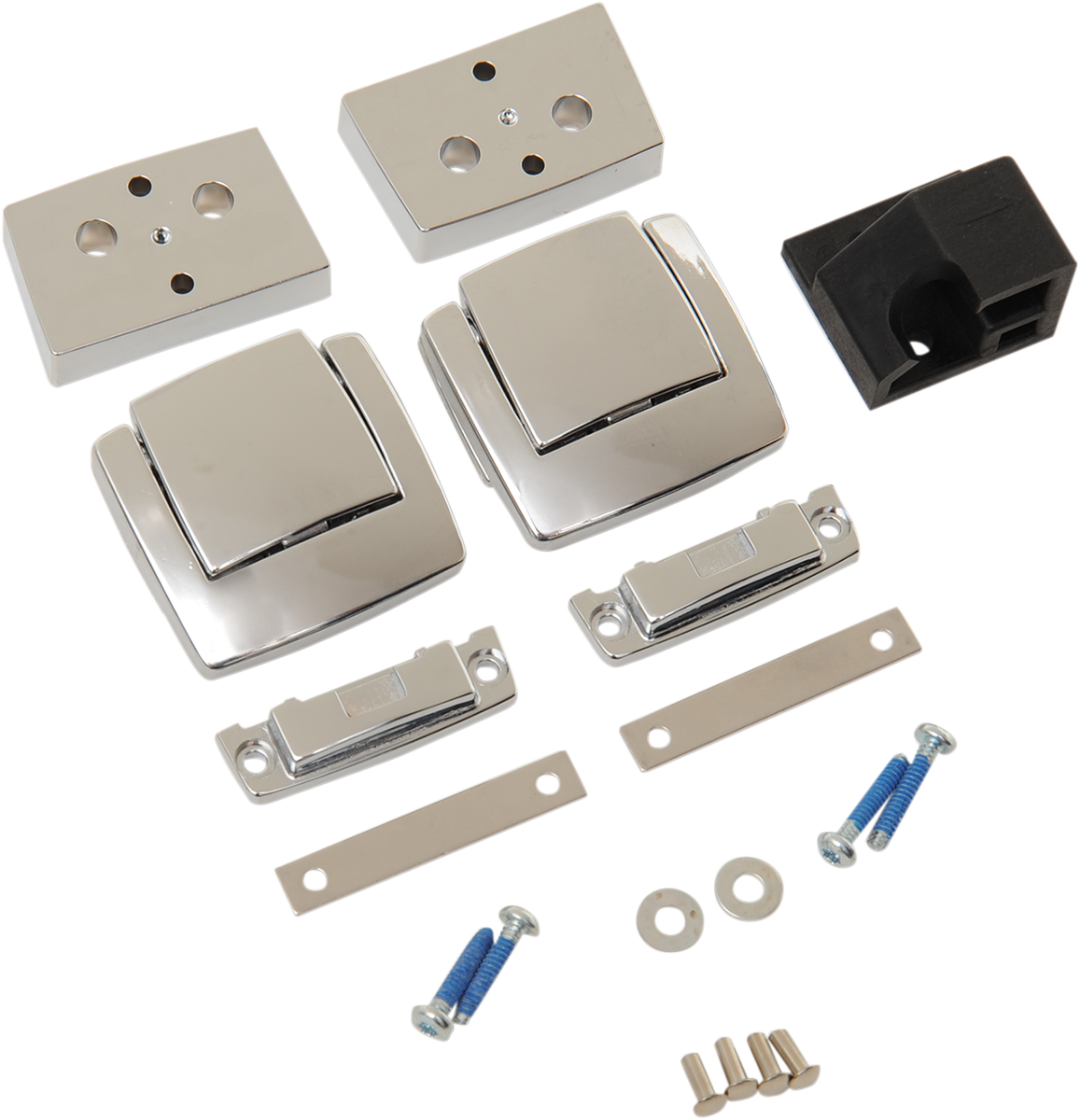 DRAG SPECIALTIES Tour-Pak® Hardware Latch Kit - FL '87-'13 S77-0147ALDS