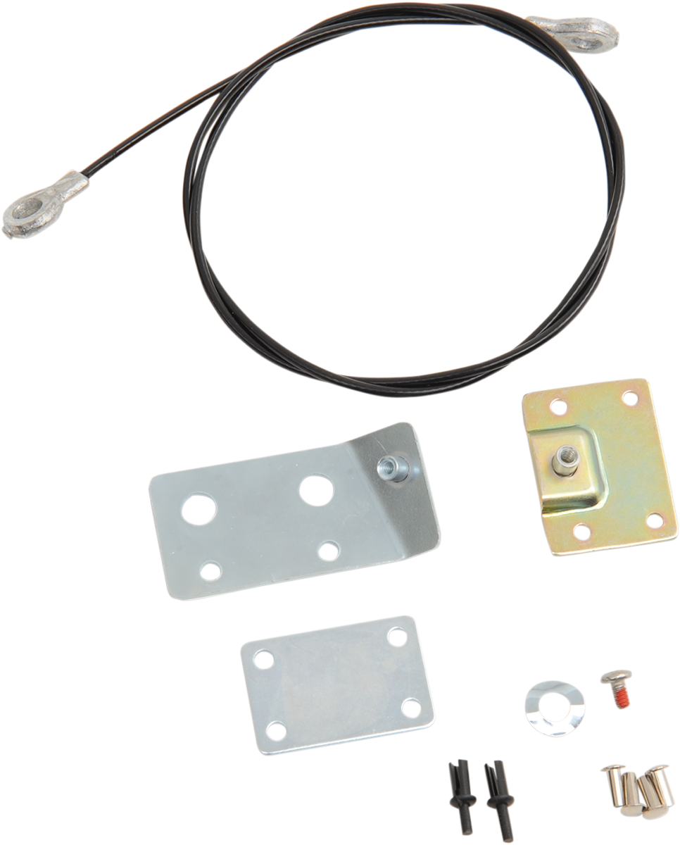 DRAG SPECIALTIES Tour-Pak® Hardware Tether Kit - FL '87-'13 S77-0147ATDS