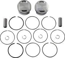 JE PISTONS Piston Kit - Bored to107" - 10.25:1 CR - 96"/103" Twin Cam 317211