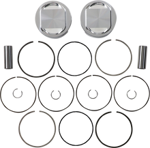 JE PISTONS Piston Kit - Bored to107" - 10.75:1 CR - 96"/103" Twin Cam 317212