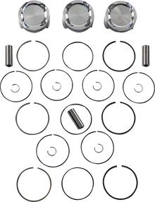 JE PISTONS Piston Kit - 80.00 mm - 9.5:1 CR - Yamaha 345192