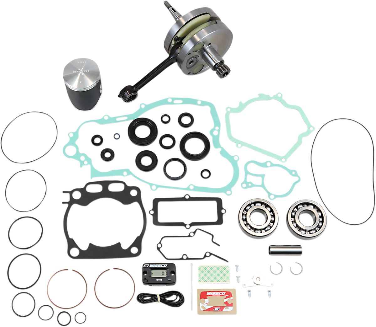 WISECO Engine Rebuild Kit - 66.40 mm - Yamaha YZ250 PWR127-100