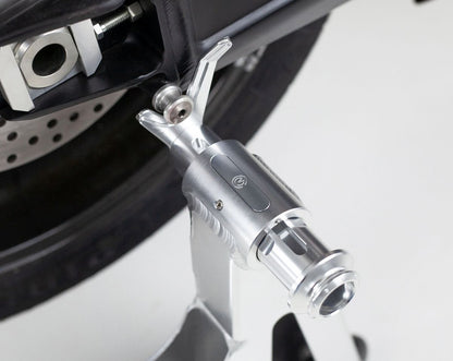 Motocorse New "SBK" Aluminum Rear Paddock Stand (requires spools installed on your bike)