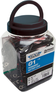 TECMATE Drag Specialties Permanent Battery Lead O-01 - Jar of 20 O-01DJAR