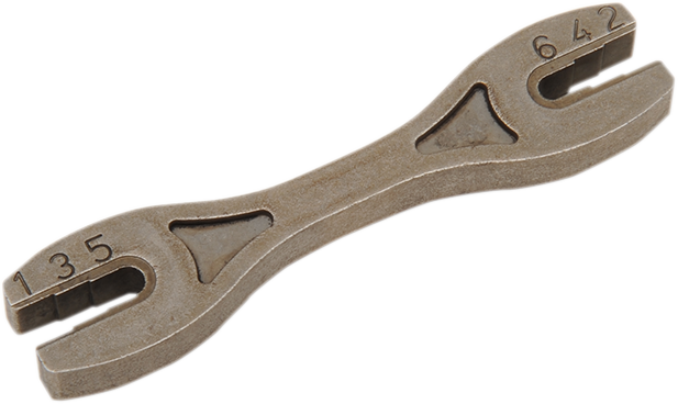 DRAG SPECIALTIES Spoke Wrench - Standard - 6-in-1 15-6035