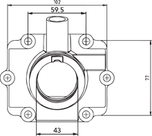 KIMPEX Carburetor Mounting Flange - Polaris 301733