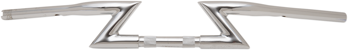 LA CHOPPERS 1-1/4" Z-Bar Style Handlebar - Outlaw - 1-1/4" - Chrome LA-7310-00