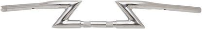 LA CHOPPERS 1-1/4" Z-Bar Style Handlebar - Outlaw - 1-1/4" - Chrome LA-7310-00