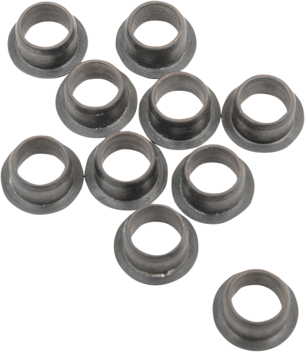 EASTERN MOTORCYCLE PARTS Shifter Finger Rollers - Silver - 10 Pack A-34168-52