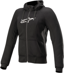 ALPINESTARS Stella Chrome Sport Jacket/Hoodie - Black - 2XL 4210920-10-2X