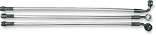 MAGNUM SHIELDING Brake Line - 7/16"-35° - 23" - Sterling Chromite II 37923