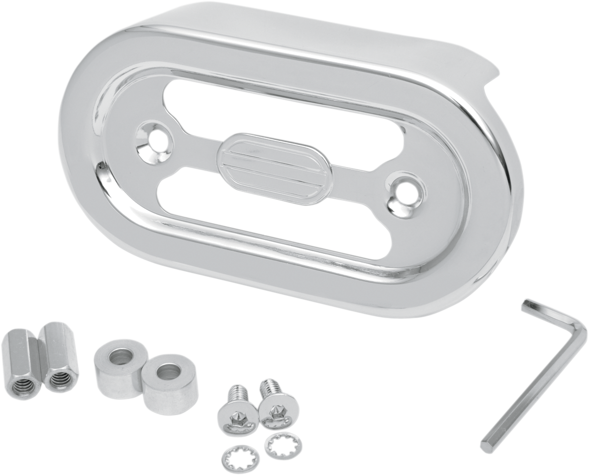 DRAG SPECIALTIES Regulator Cover - Chrome - '89-'99 FXST/FLST 19-0389