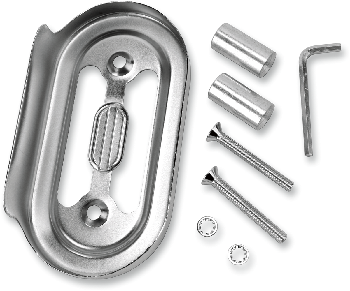 DRAG SPECIALTIES Regulator Cover - Chrome - '91-'03 FXD 19-0390