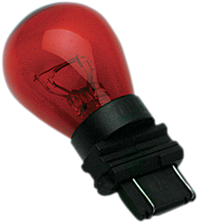 DRAG SPECIALTIES Wedge Bulb - Dual-Filament - Red S8-3157R-BC139
