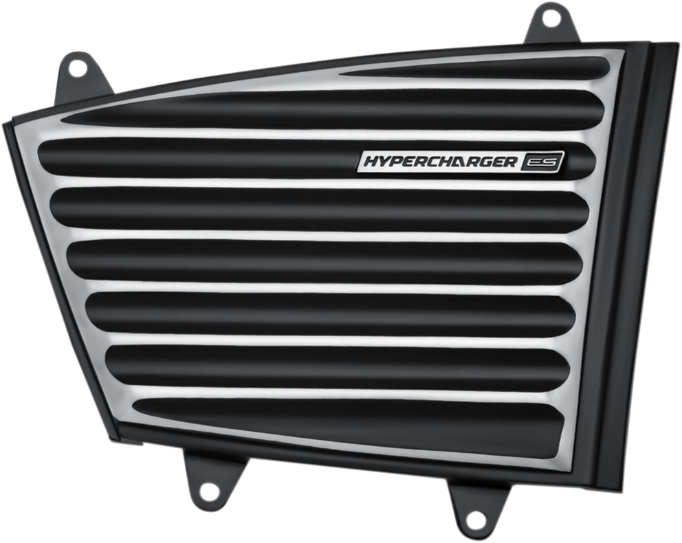 KURYAKYN Classic Faceplate - Hypercharger ES™ - Black/Chrome 9369