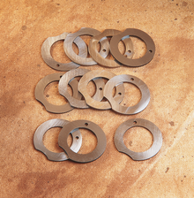 EASTERN MOTORCYCLE PARTS Thrust Washer - Flywheel - 0.064"-0.102" - Big Twin (OHV Models) A-24100-SET