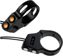 JOKER MACHINE Rat Eye LED Turn Signals - 41 mm - Black 05-200-2B