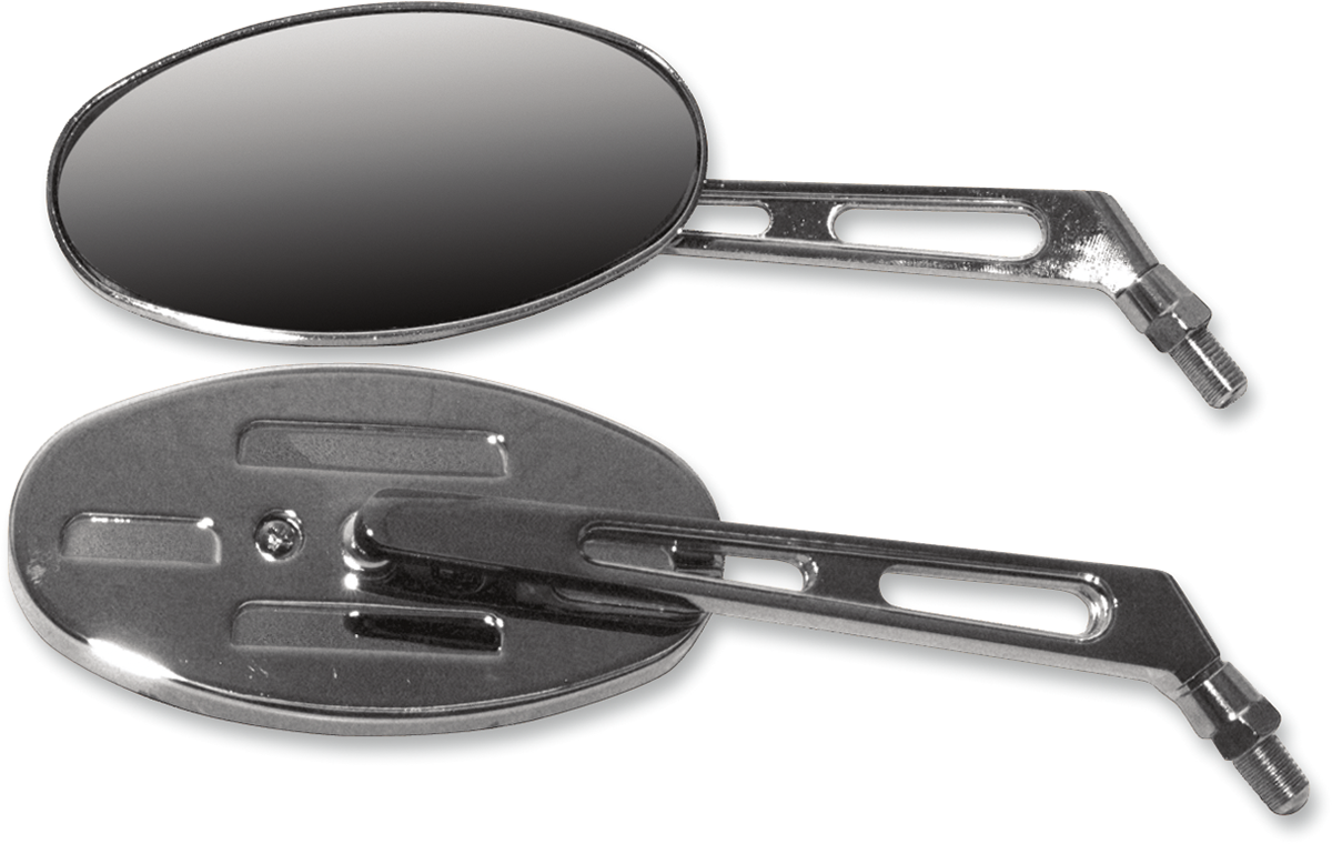 EMGO Mirrors - Side View - Oval - Short - Pair 20-26305