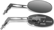 EMGO Mirrors - Side View - Oval - Long - Pair 20-26307