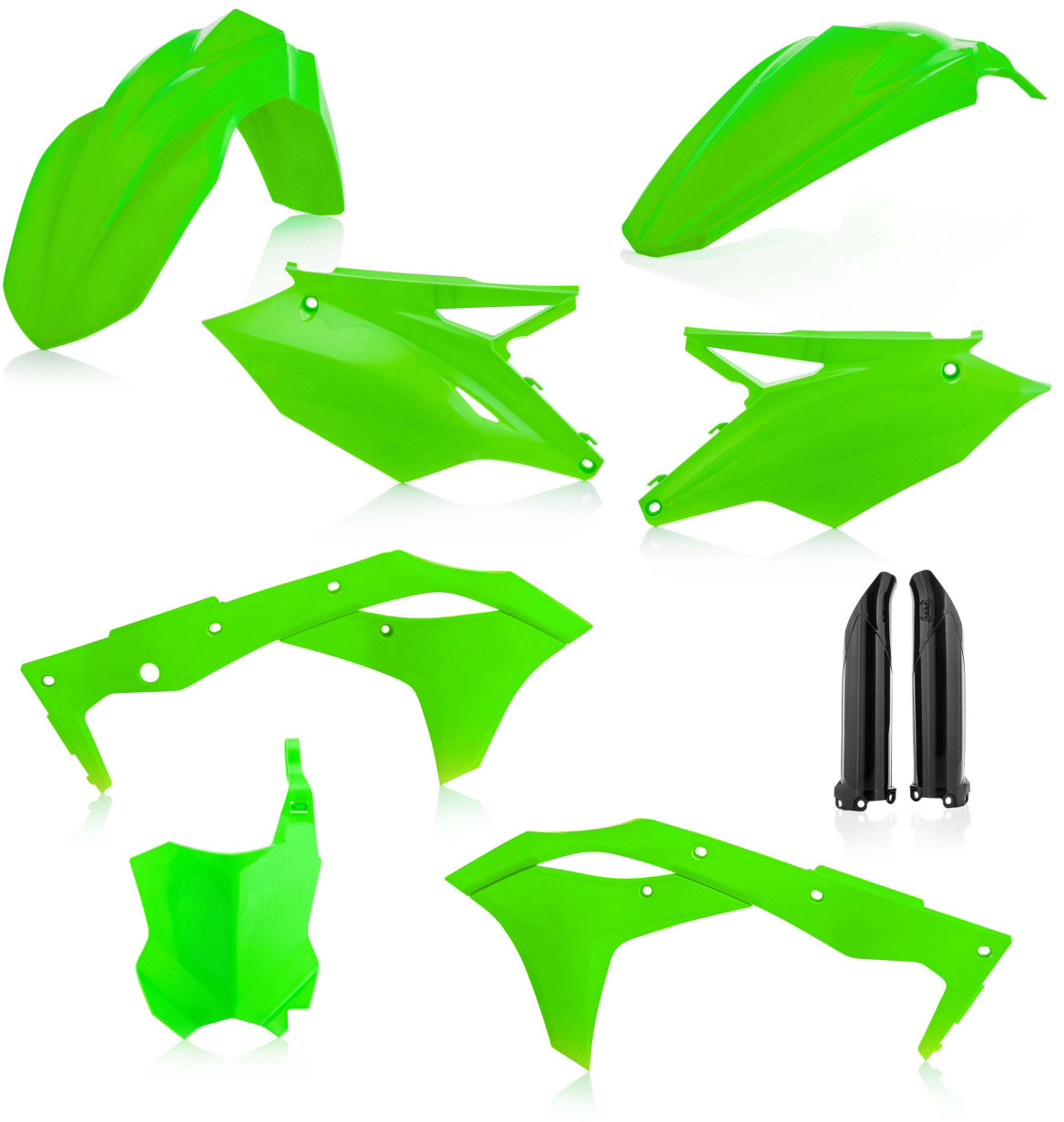 Full Plastic Kit Fluorescent Green