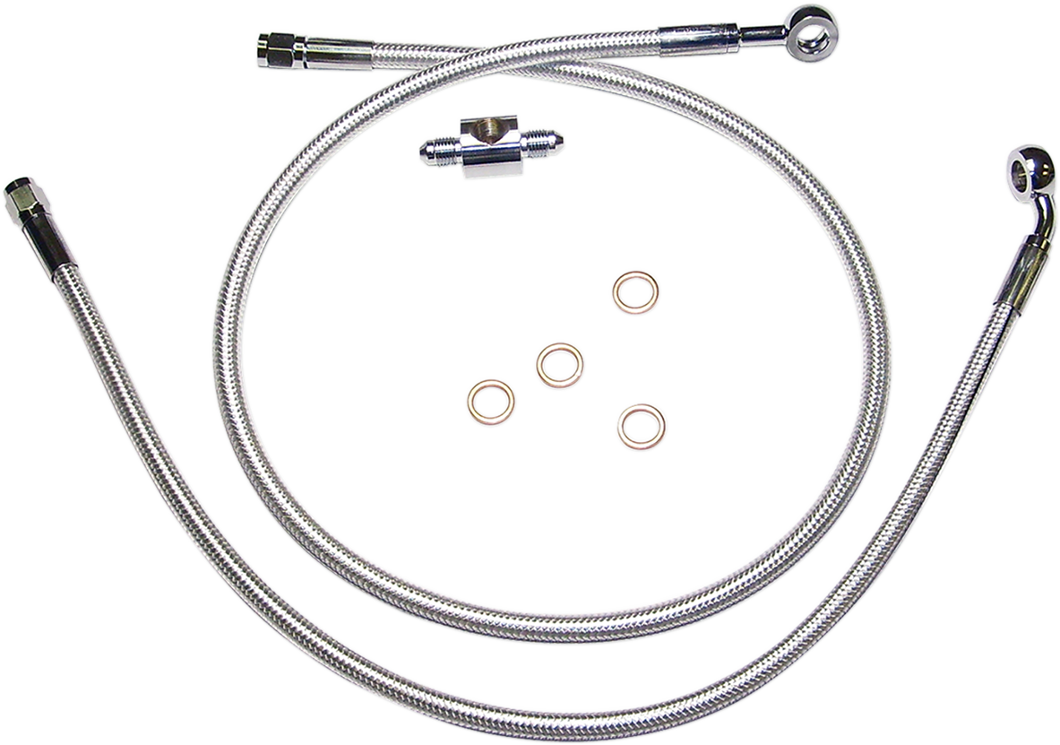 MAGNUM SHIELDING Brake Line - Rear - Sterling Chromite II 3609A