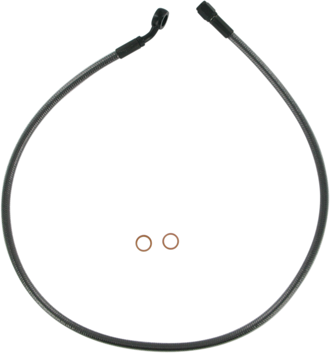 MAGNUM SHIELDING Brake Line - 10 mm-35° - 29" - Black Pearl 47129