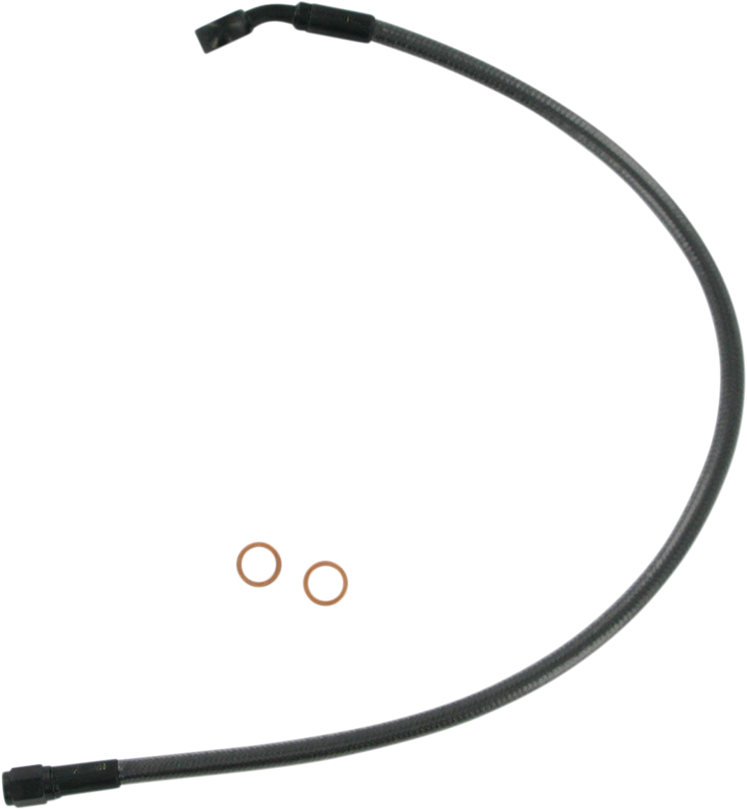 MAGNUM SHIELDING Brake Line - 10 mm-35° - 31" - Black Pearl 47131
