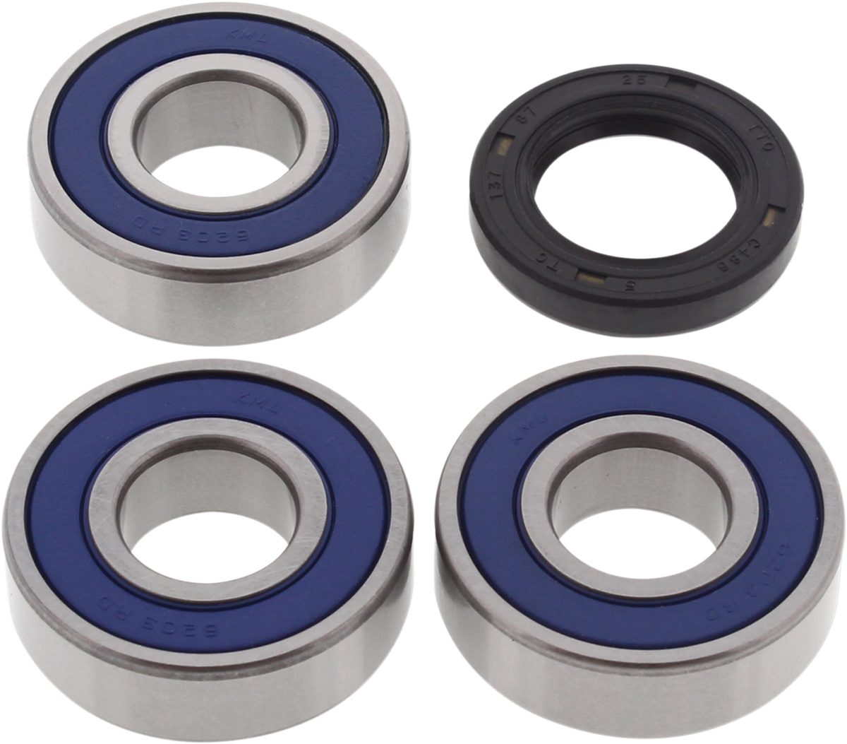 DRAG SPECIALTIES Wheel Bearing/Seal Kit - Rear 25-1370