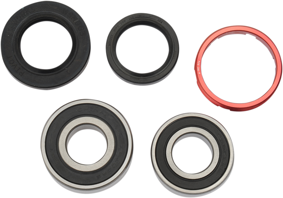 PIVOT WORKS Wheel Bearing Kit - Rear - '89 Honda CR125R PWRWK-H08-001