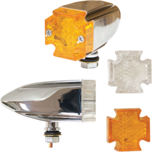 EMGO LED Maltese Deco Lights - Amber and Clear Lens 61-99150